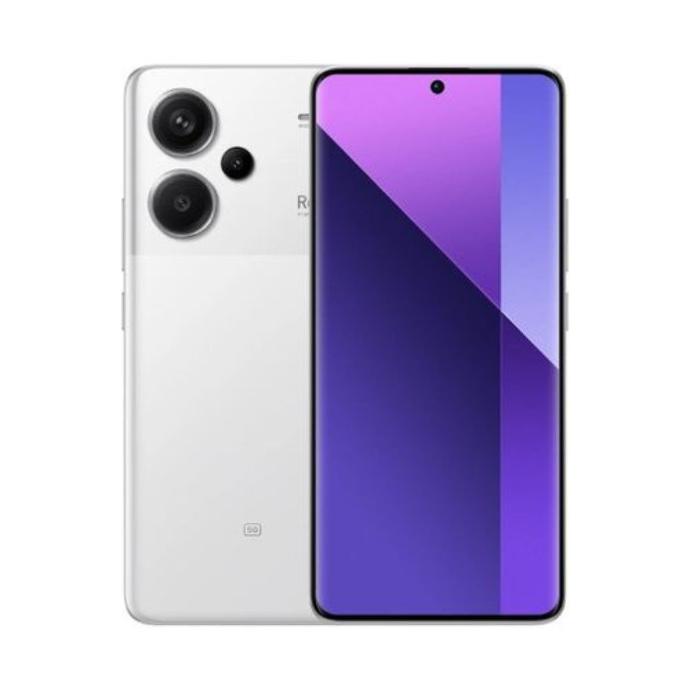 Redmi Note 13 Pro+ 5G white front and back