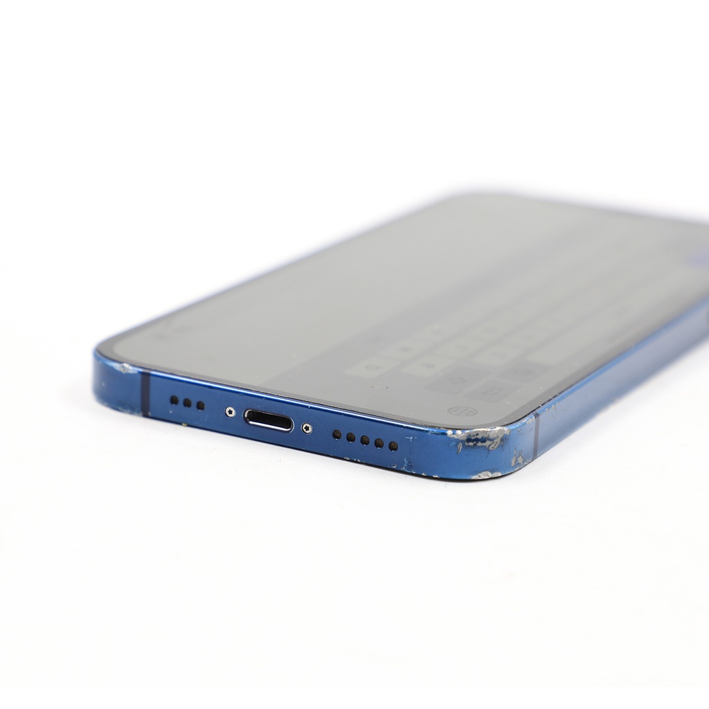 iPhone 12 128 gb  Blue Battery Health 80%** Contain Scratches And  Hit On Some Parts **