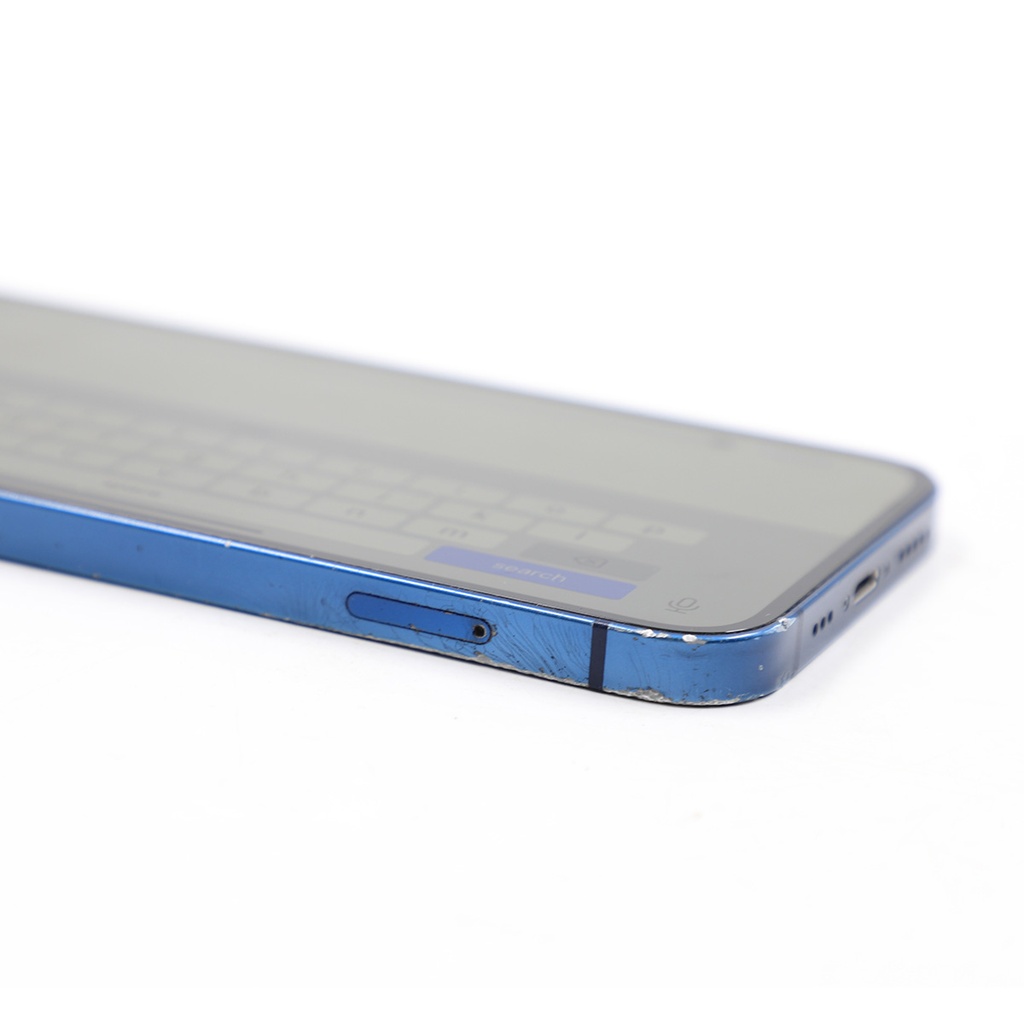 iPhone 12 128 gb  Blue Battery Health 80%** Contain Scratches And  Hit On Some Parts **