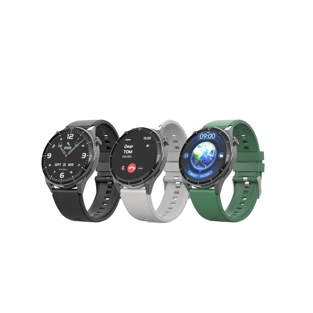 TOP-Haino TOP 11 Haino Teko Germany Full Screen Real AMOLED Display Series 9 Smart Watch With 3 Straps