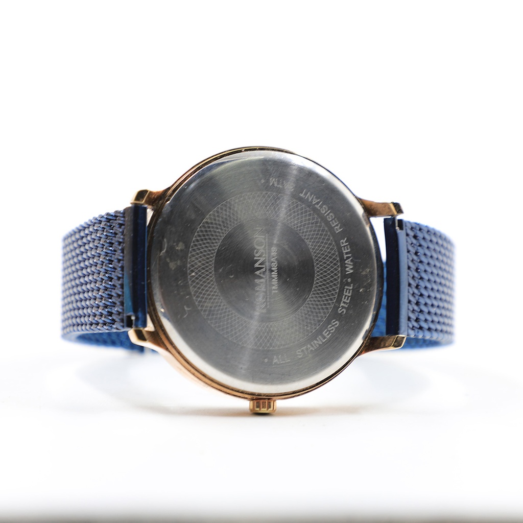 Romanson TMMM8A49, All Stainless Steel Water Resistant, Blue