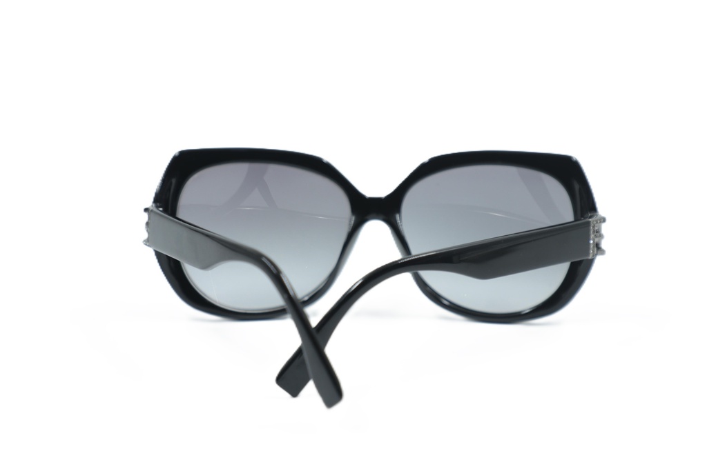 Fendi Sunglasses FF0047/F/S Shiny Black . Lens With :59, Bridge Width:16