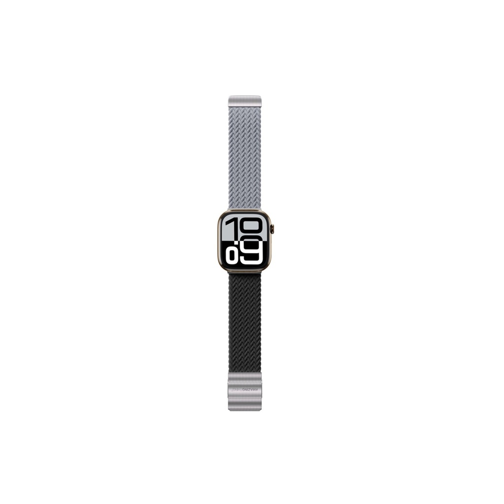 Apple Watch 45/46/49mm Amazing Thing Blend Band strap set of 2 - gray-black/gray