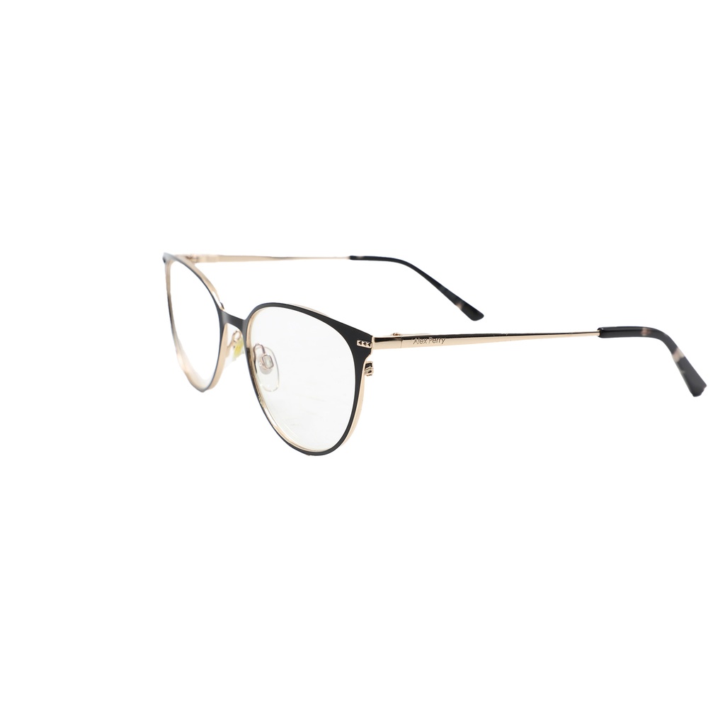 Alex Perry Women's glasses AP 94 | Black Cateye Metal  With :54, Bridge Width:18