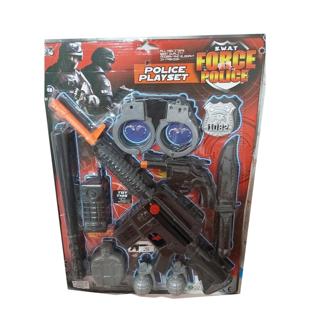 S.W.A.T Force Police pengXie Police Playset