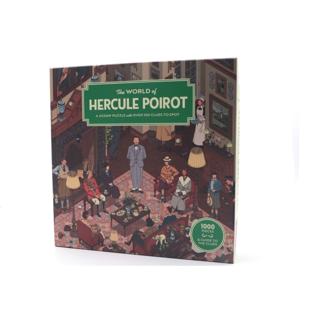 The World Of Hercule Poirot  100 Pcs ** Pieces Not Counted