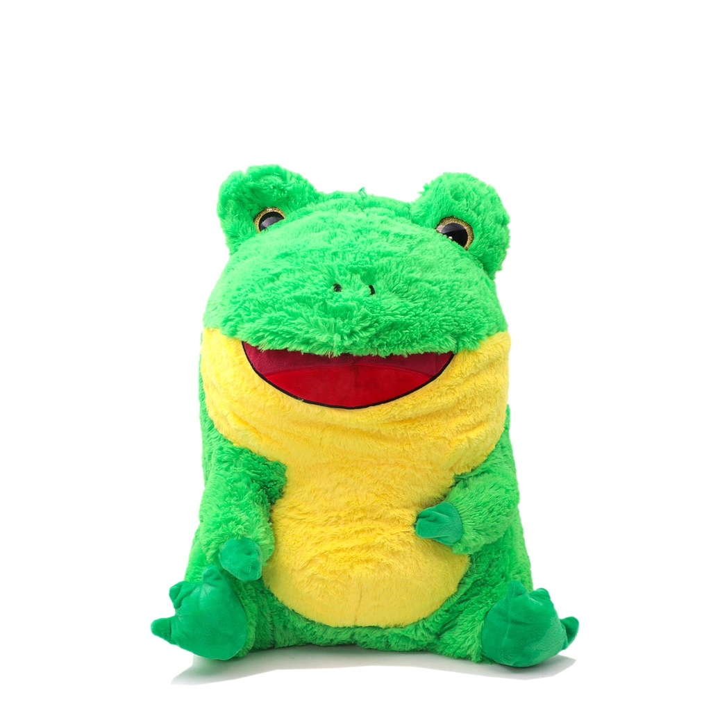 Art Creativity Belly Buddy Frog, Plush Stuffed Frog
