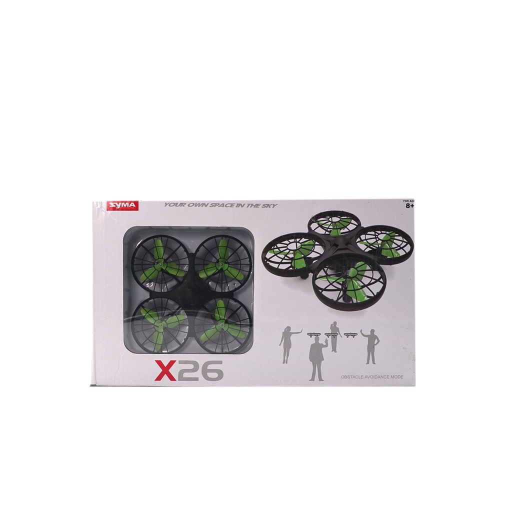 Syma X264 Channel Auto Hover & Auto Obstacle Avoidance Rc Drone-Black