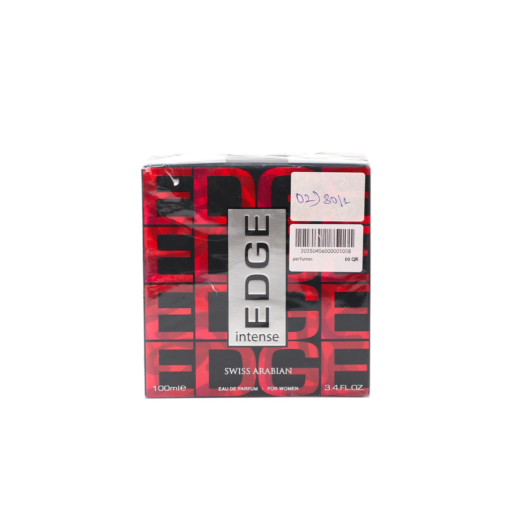 Edge Intense Swiss Arabian Eau De Parfum 100 ml For Women