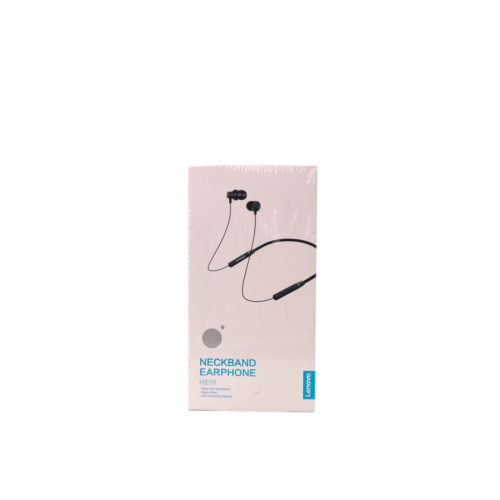 Neckband Earphones He05 - Silica Gel Neckband - Metal Shell