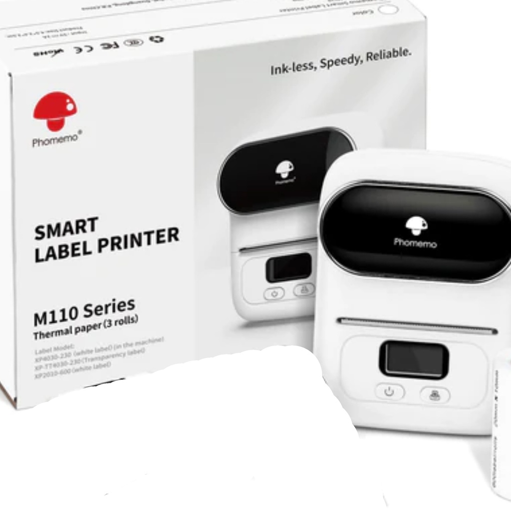 M110 Series  Label Maker Ink-Less Speedy, Reliable