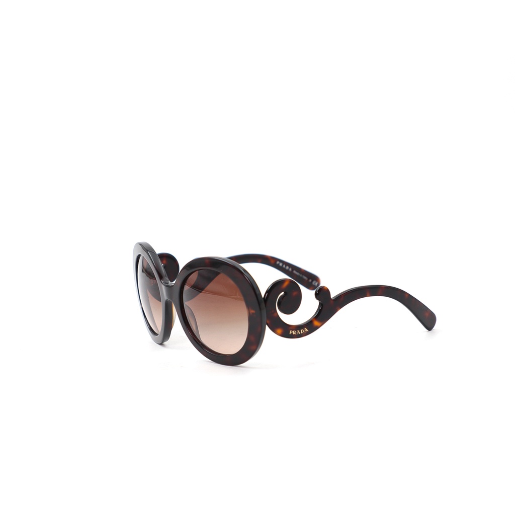 Prada Minimal Baroque PR 27NS 2AU6S1 Havana Sunglasses