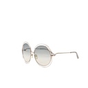 Chloe Brown Gradient CE114S Frame Round Sunglasses
