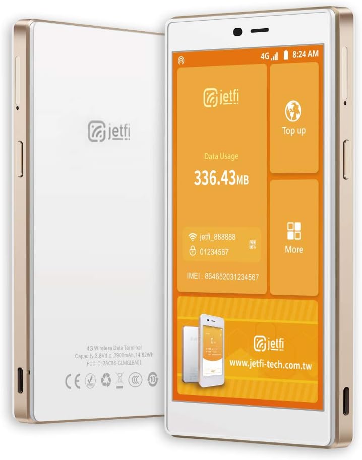Jetfi G4 CloudSIM Pocket Wi-Fi