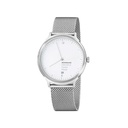 Mondaine Helvetica No1 Light 38mm Steel White Dial Mens Watch MH1.L2210