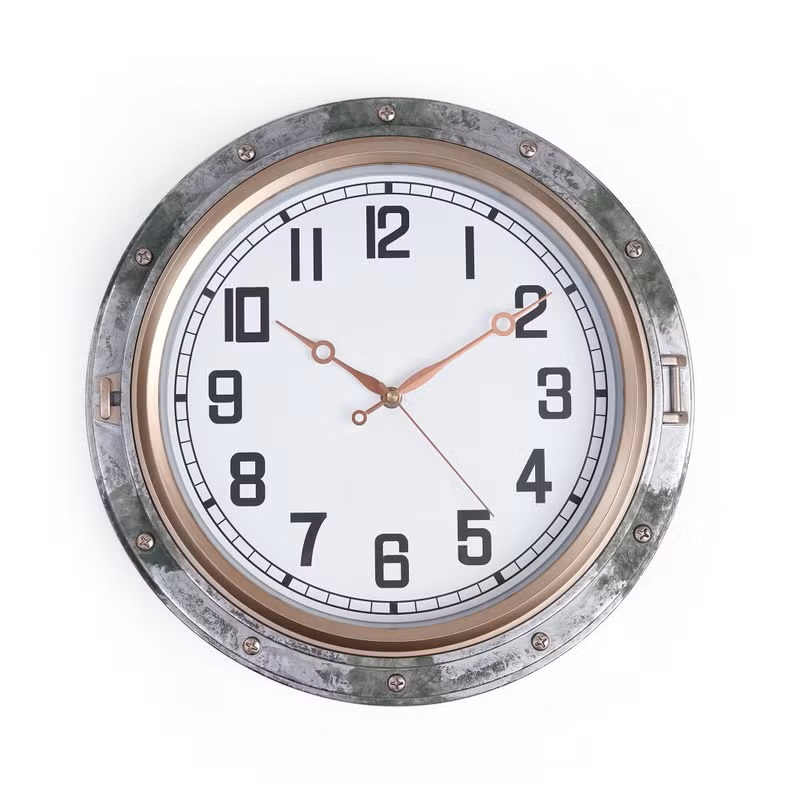 Aspin Wall clock D40.5x5.7cm-Silver
