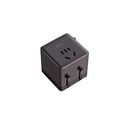 Universal International Travel Power Adapter, With 3 USB + 1 Type C Charging Ports, European Adapter