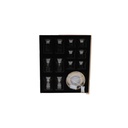 Glass Cawa Cup And Tea 18 Pcs Set