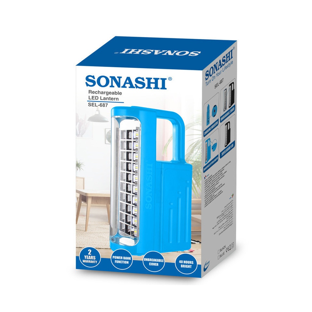 Sonashi Rechargeable Led  Lantern Sel-687