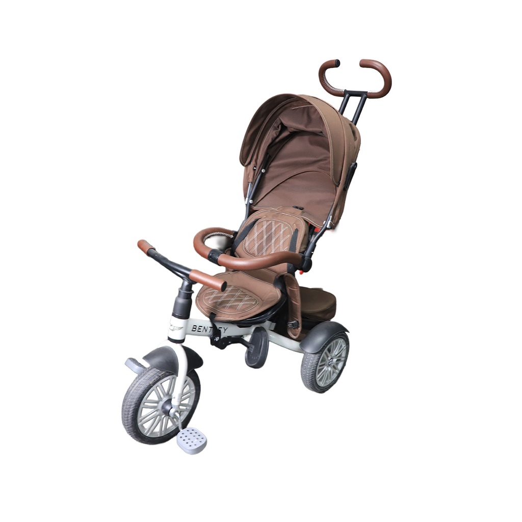 Bently Baby Kid 3 Wheel, Brown Luxury