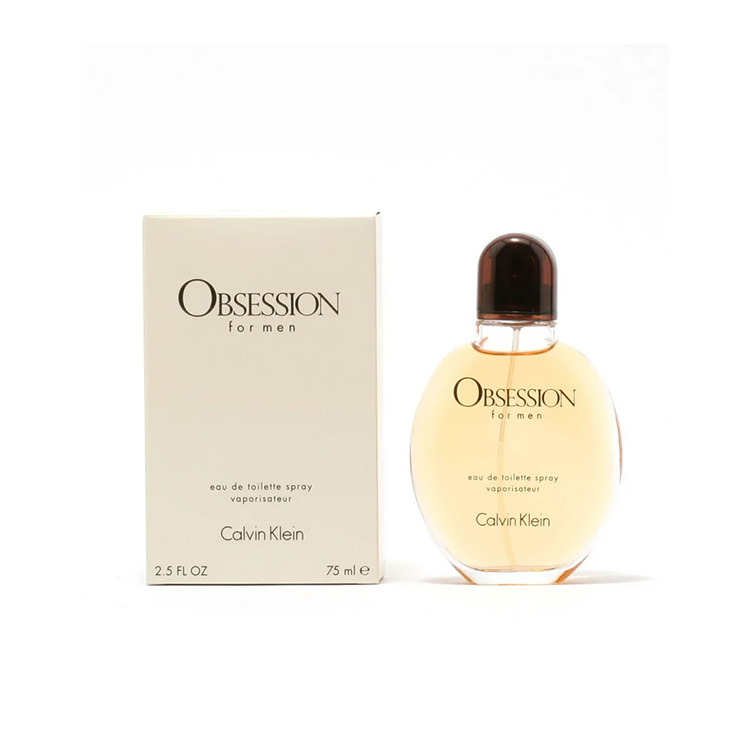 Calvin Klein Obsession For Men Eau De Toilette Spray 75 ml 2.5 fl.oz