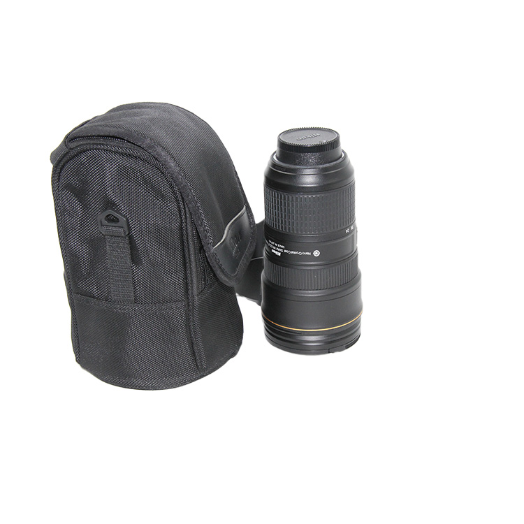 نيكون AF-S نيكور 24-70 مم 1: 2.8E ED + NiKon HB-74 + Pouch