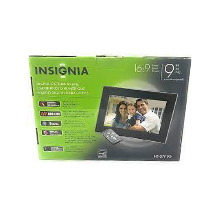 Insignia Digital Picture Frame  840 x480 , 1 GB Internal Memory