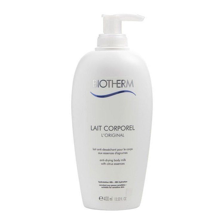 حليب الجسم بيوثرم الأصلي 400 مل ، حليب الجسم المضاد للجفاف ترطيب 48 ساعة + مناسب للبشرة الحساسة