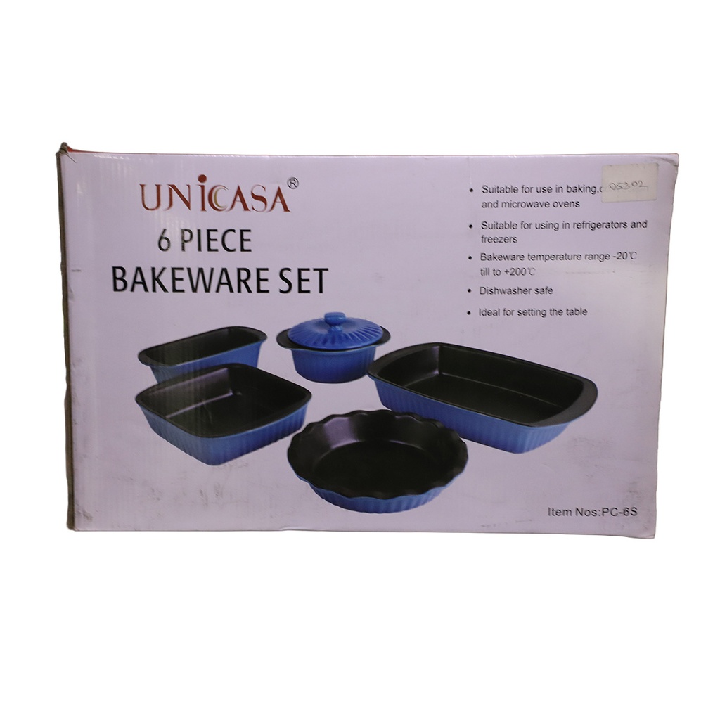 Unicasa 6 Pieces bakewar Set