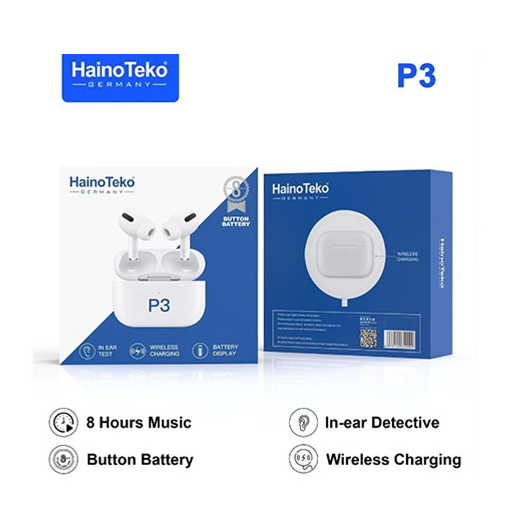 Haino teko P3 In Ear  Wireless Charging Display Battery
