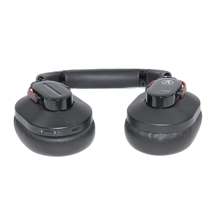 اوسترالين اوديو ، HI-X25BT ، احمر و اسود سماعات مريحة ،