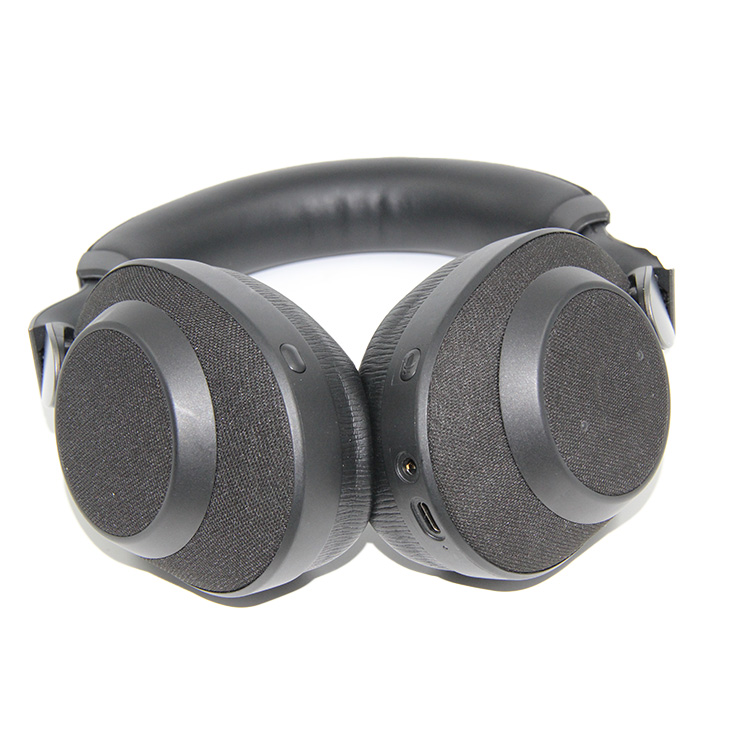 جبرا النخبة 85 ح سماعات لاسلكية مانعة للتشويش اسود بلكامل عمر بطارية ممتاز مع شحن USB-C