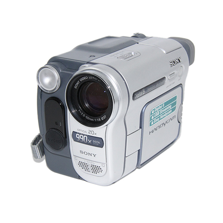 سوني ديجيتال 8 ستيدي شوت يو اس بي ، اللون: فضي