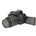 كاميرا نيكون D5100 الرقمية ، 18-55 ملم f / 3.5-5.6 عدسة تكبير تلقائي التركيز- S نيكور