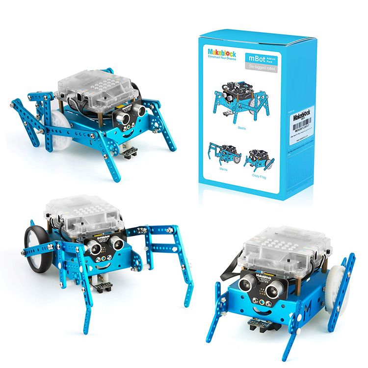 Makeblock قم ببناء حلمك ، mBot Six-Legged Robot