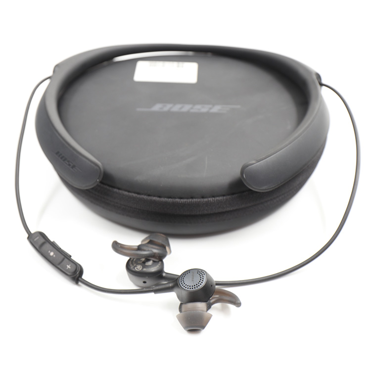 بوس 30- كوايت كمفرة سماعات لاسلكية ، إلغاء الضوضاء - أسود