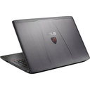ASUS ROG GL552VW-DH71 كمبيوتر محمول للألعاب مقاس 15 بوصة ، وحدة معالجة رسومات GPU GeForce GTX 960M 2 جيجابايت VRAM ، 16 جيجابايت DDR4 ، 1 تيرابايت (ROG Metallic)