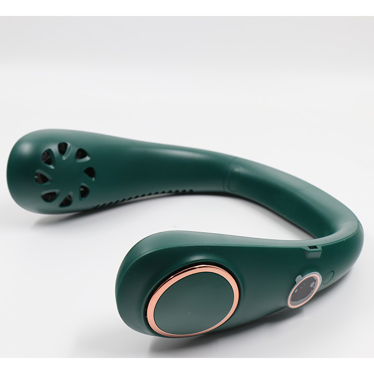 فان  مروحة عنق بلا شفرات التحمل الطويل للمروحة عرض LED ** بعض الخدوش على الجانب **