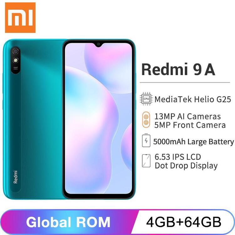 رادمي  9a 4gb ram 64gb