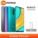  رادمي 9  4جيبي رام + 64 جيبي  الذاكرة