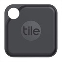 Tile Pro Bluetooth Item Finder ، عبوة واحدة ، أسود أبيض. نطاق البحث 120 مترًا ، بطارية لمدة عام واحد ، تعمل مع Alexa و Google Smart Home. متوافق مع iOS و Android. ابحث عن المفاتيح وأجهزة التحكم عن بُعد والمزيد