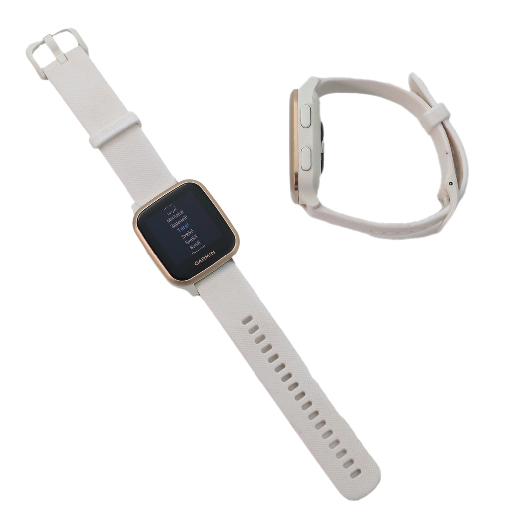 Garmin Venu SQ Music, GPS SmartWatch With Bright TouchScreen, ** No Charger **