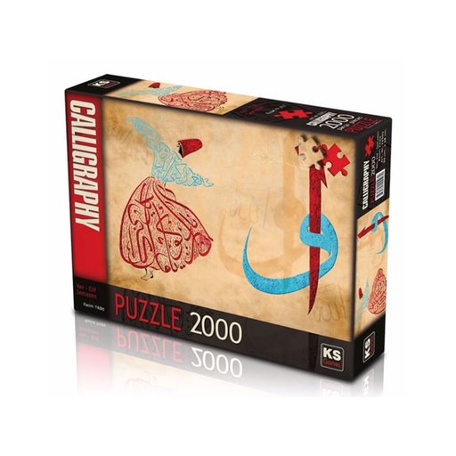 Calligraphy Puzzle 2000 Vav-Elif  Rasim  Yildiz