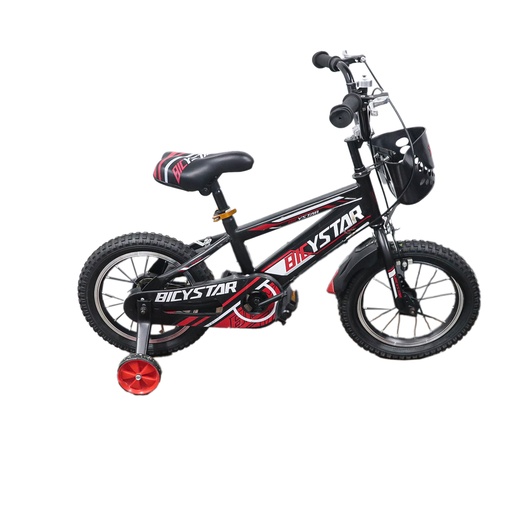 Cycle For Kids Black ** Needs pump in Front Tire **