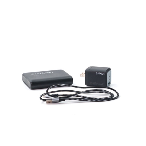 Anker A1215 PowerCore 13000mAH Powerbank + 67w GanPrime Wall Charger