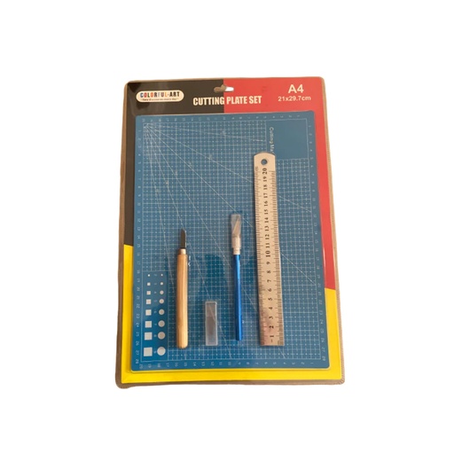 Colorful-ART Cutting Plate Set A4 21x29.7 cm