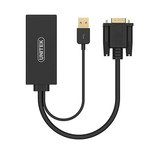 Unitek VGA To HDMI Converter With Audio
