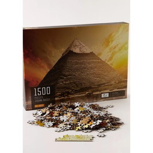 Findz 1500-Piece Pyramid Jigsaw Puzzle Set
