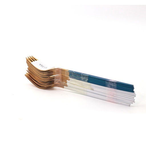 16 PCs Golden Color Fork