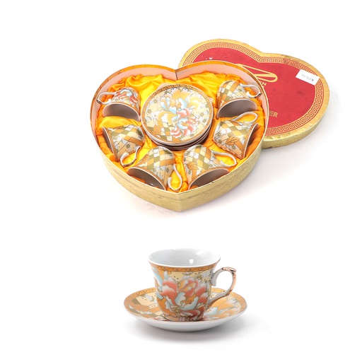 12Pcs Cup And Saucer Yamasen Gold Collection Fine Porcelain